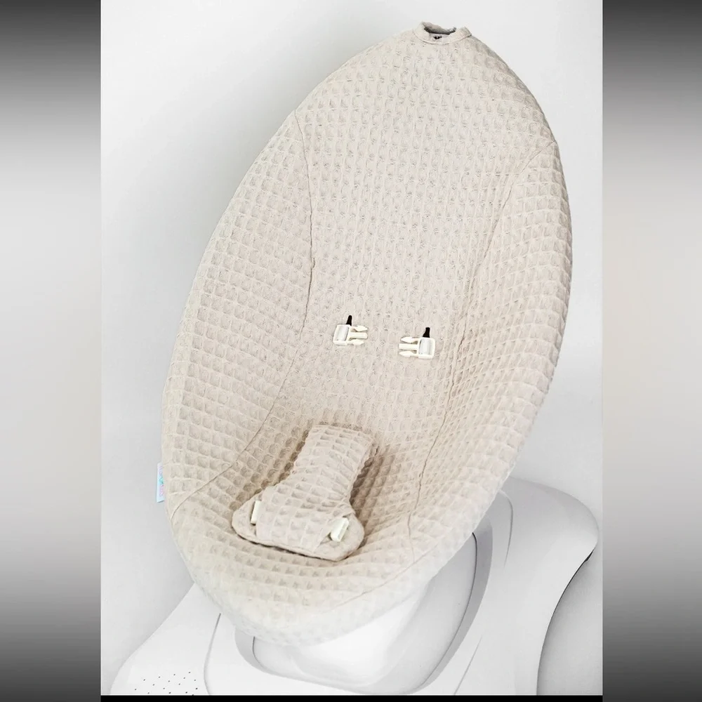 waffle knit neutral cover for 4moms mamaroo swing - Picture 4 of 6
